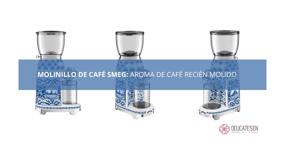 Molinillo de Café SMEG: El Auténtico Aroma del Café Recién Molido